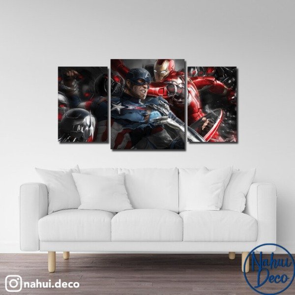 Producto - Avengers Triptico dos medidas MOD 4