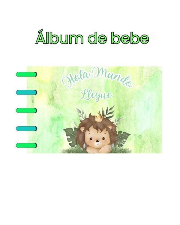 Producto - Álbum de Foto Safari niño
