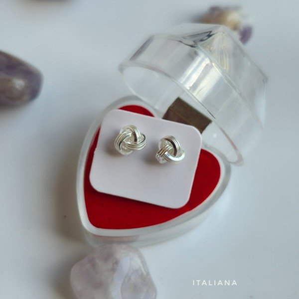 Producto - Aros italianos pasantes nudo
