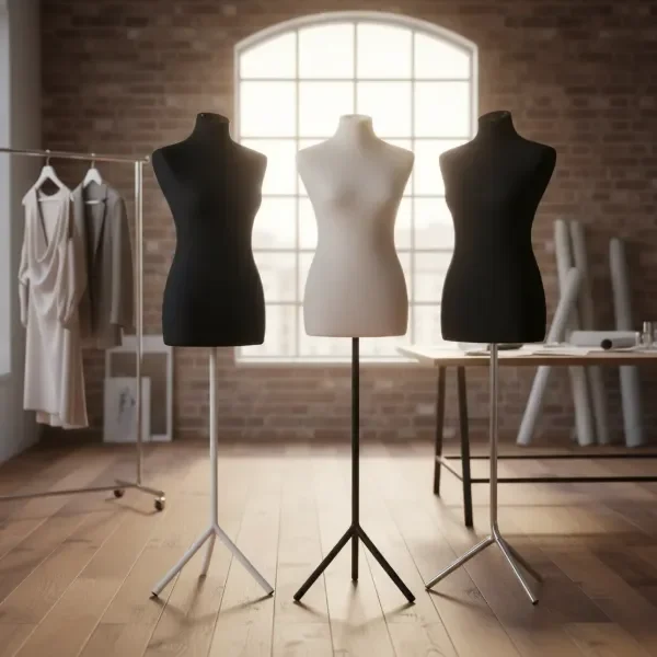 Producto - Busto Modista Dama Talle Especial Base Caño