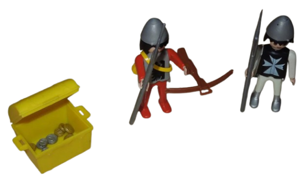 Producto - Fallado!! Playmobil Soldados Medievales Año 2005 (usado)