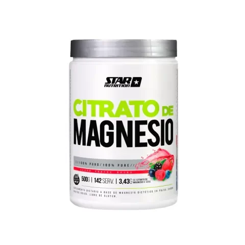 Producto - Citrato de Magnesio Star Nutrition Varios Sabores X 500g