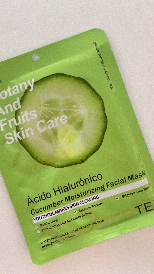 Producto - Mascarilla hidratante facial. Hialuronico. TEI