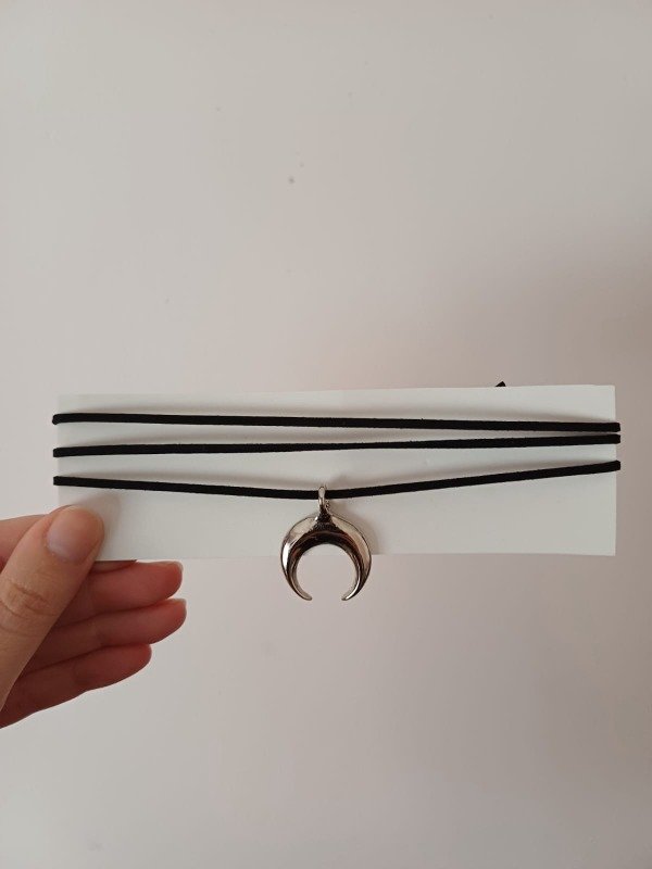 Producto - Collar gamuza cuerno chico