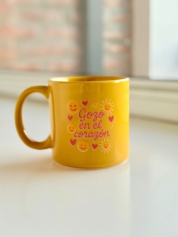 Producto - TAZA CERAMICA - MOSTAZA
