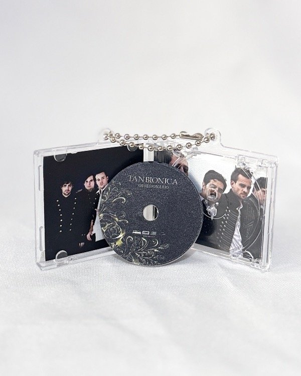 Producto - Llavero Mini CD OBSESIONARIO Tan Biónica con NFC - Llaveros - 2