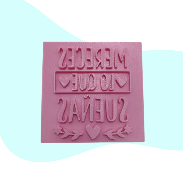 Producto - Stamp "Mereces lo que sueñas" 2 - 1