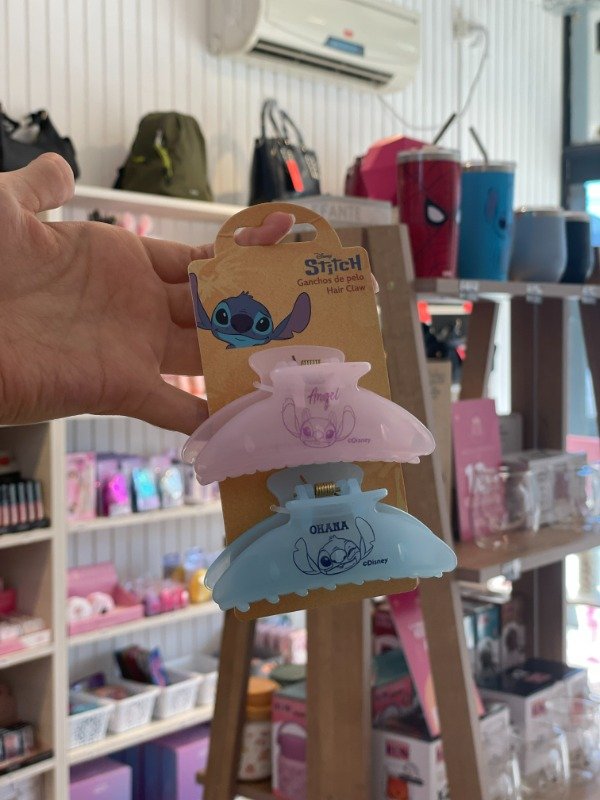 Producto - ganchos de pelo Stitch x2
