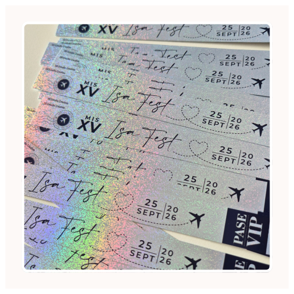 Producto - Pulseras en papel holográfico x 25 unid - 1