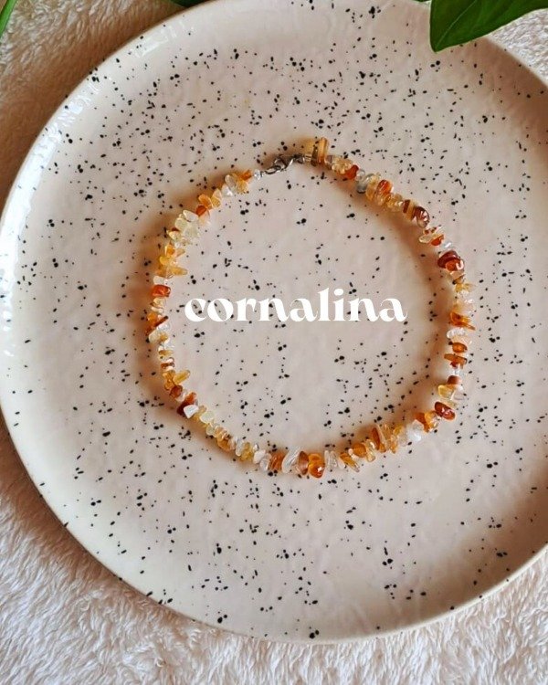 Producto - Collar Escallas Cornalina