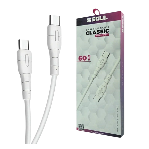 Producto - Cable Usb Soul Classic TIPO C A TIPO C