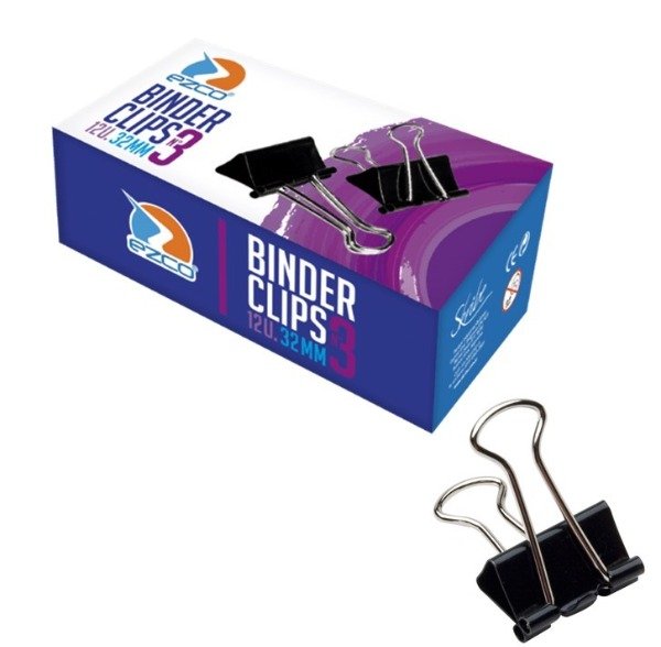 Producto - APRIETAP BINDER CLIPS Neg. 32mm Caja x12u