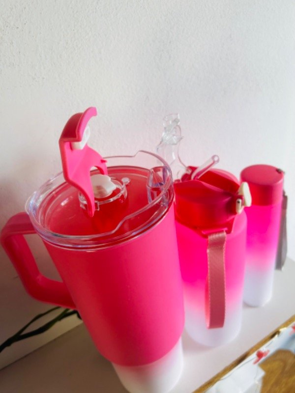 Producto - Kit degrade x 3 con vaso alto y botellas - 3