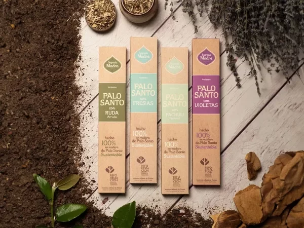 Producto - SAHUMERIO SAGRADA MADRE PALO SANTO CON  AROMAS