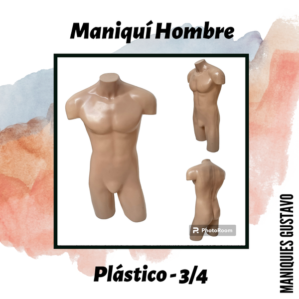Producto - Maniquí Hombre plástico 3-4