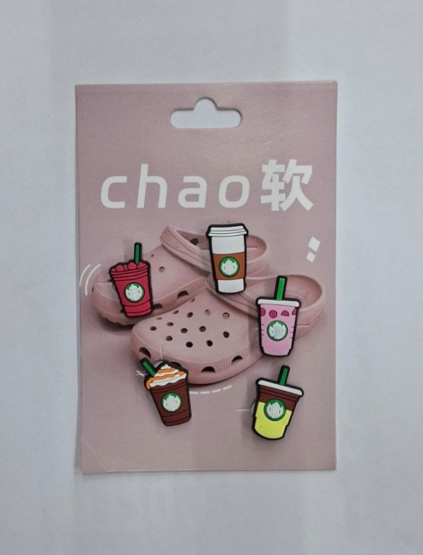 Producto - PINS PARA CROCS - VASOS STARBUCKS