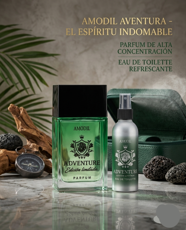 Producto - Combo "Adventure Verde" Perfume + Body Splash
