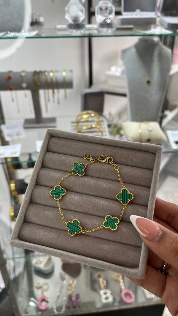 Producto - Pulsera trébol verde - 0