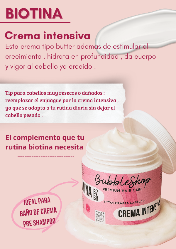 Producto - Crema Intensiva Biotina - 1