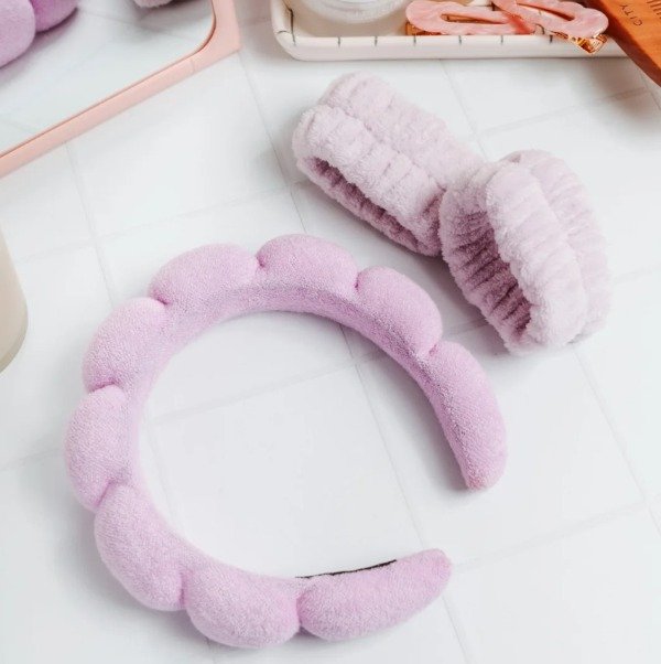 Producto - Vincha con muñequeras para skincare - 1