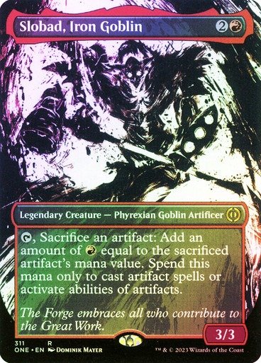 Producto - Slobad, Iron Goblin (#311) (Showcase Foil)