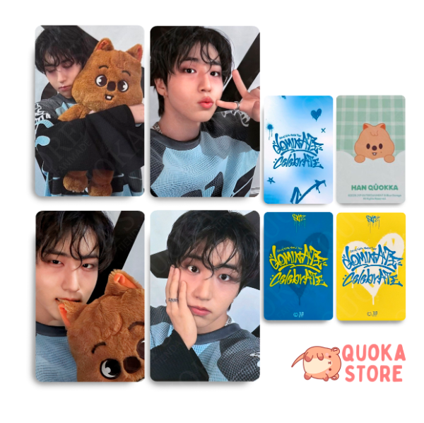 Producto - Photocards HAN Stray Kids - 'DominATE CelebrATE' (doble faz)