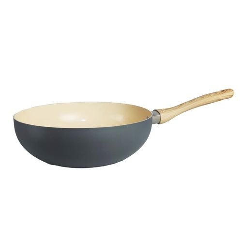Producto - WOK CERAMICO CREMA 28 CM HUDSON