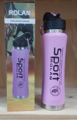 Producto - Botella deportiva Rolan rosa