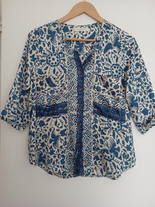 Producto - Camisa azul Rapsodia