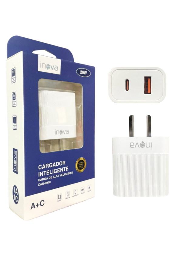 Producto - CABEZAL USB Y TIPOC 20W INOVA 2010