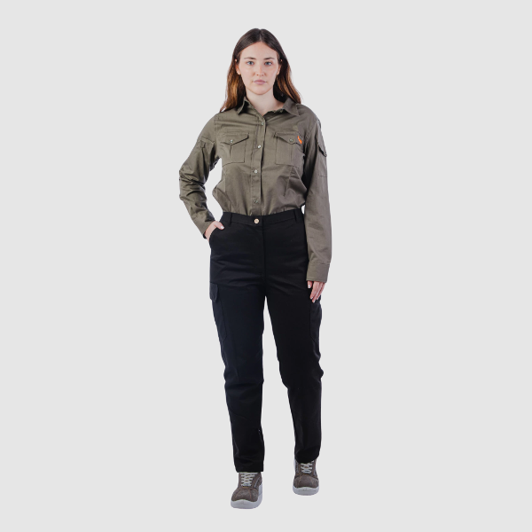 Producto - Camisa de Trabajo Mujer Manga Larga - Calce Femenino Reforzado