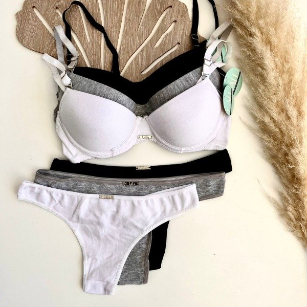 Producto - Conjunto C/Aro Algodon  Lalu - COD 4475