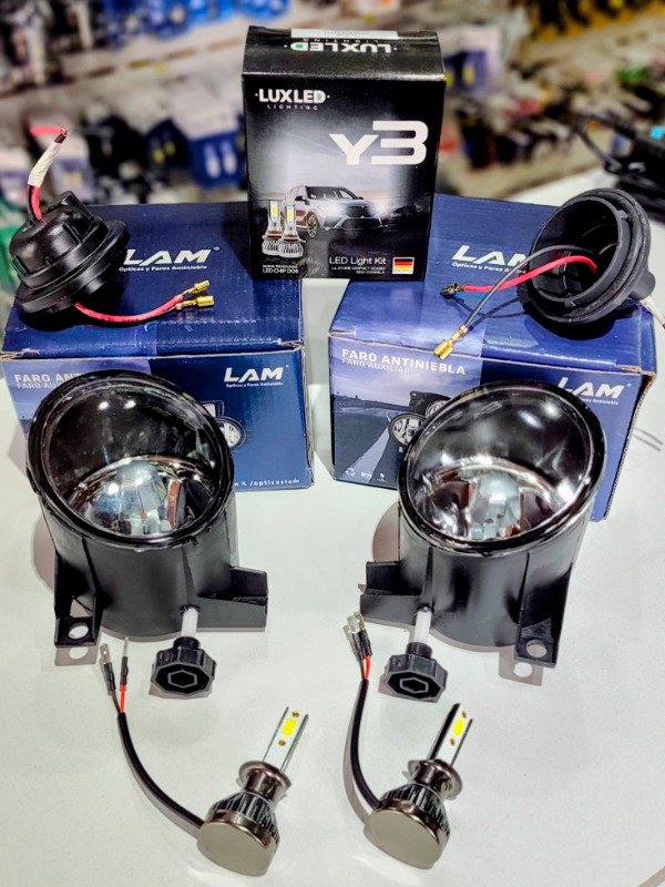 Producto - COMBO FAROS AUXILIARES + CREE LED VW GOL/FOX/SURAN/SAVEIRO - 3