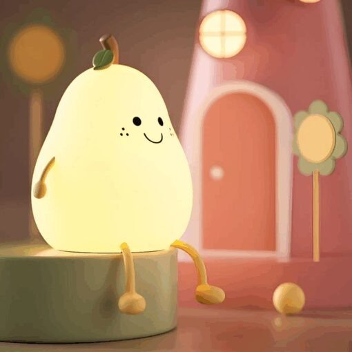 Producto - Lámpara Velador Silicona RGB Fruta 6869