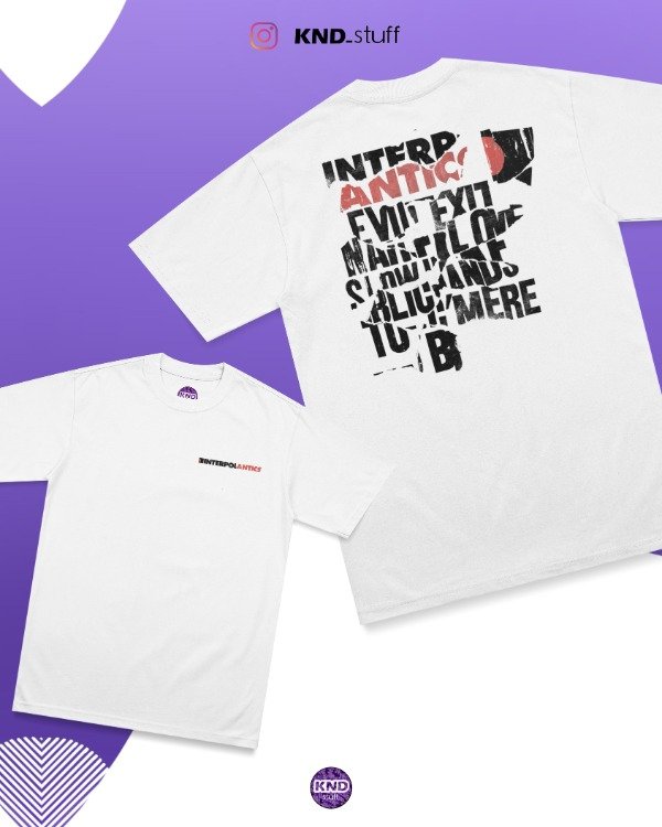 Producto - Remera antics doble - DTF