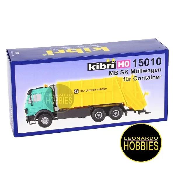 Producto - Camión de Basura Mercedes Benz SK p/Armar Escala 1/87 HO Kibri 15010 - 2
