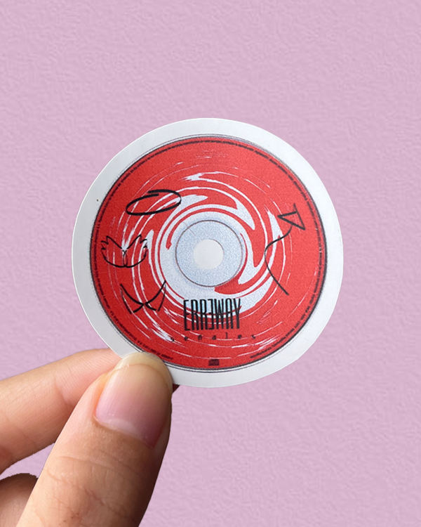 Producto - ERREWAY DISCO - Sticker individual Rebelde Way