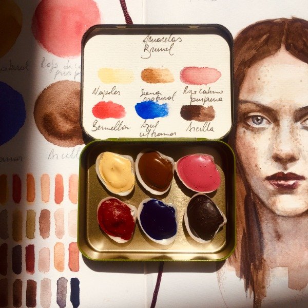 Producto - Paleta Piel en caracol natural