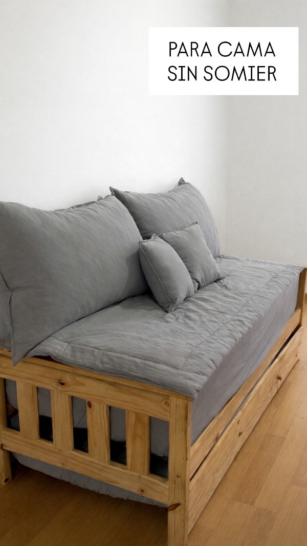 Producto - COMBO - Converti tu cama en sofa (ENVIO GRATIS) 1 PLAZA