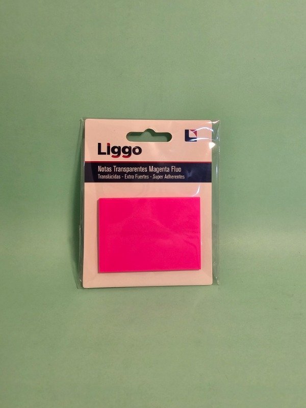 Producto - Notas autoadhesivas TRANSPARENTES 50x70 - 0