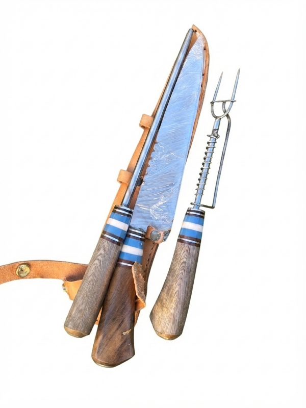 Producto - Art 1225 Juego triple 20 cm de hoja argentina