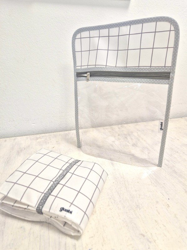 Producto - Cambiador Pocket + Sobre baby - Cuadrille ByN