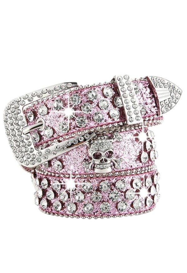Producto - CINTURON Y2K CALAVERA