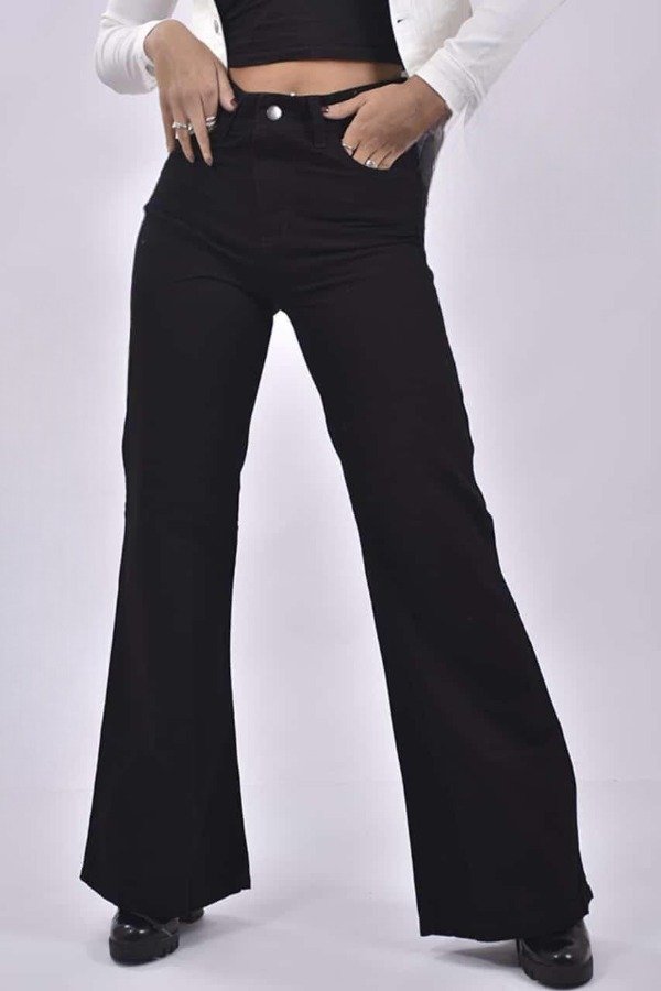 Producto - Wide leg negro Luna