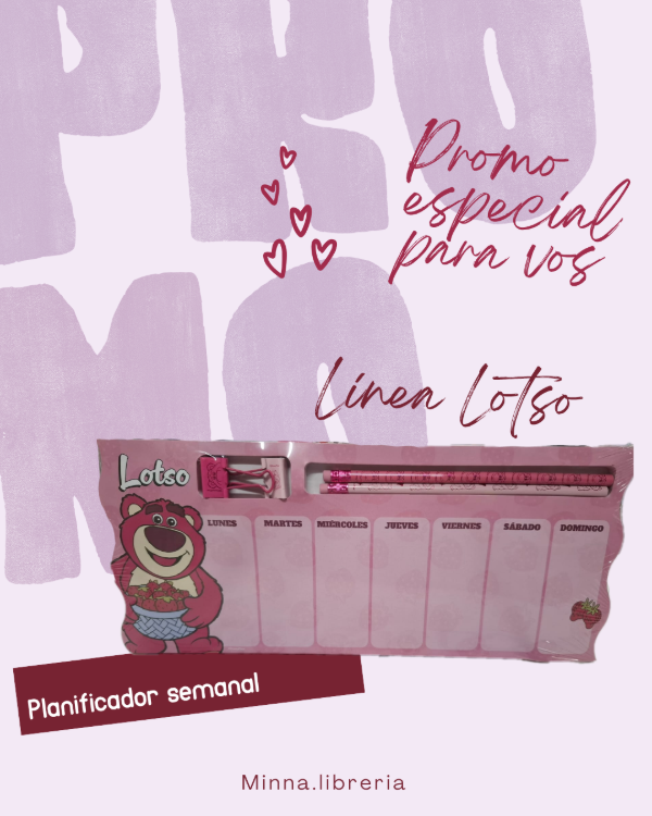 Producto - Promo: Planificador semanal