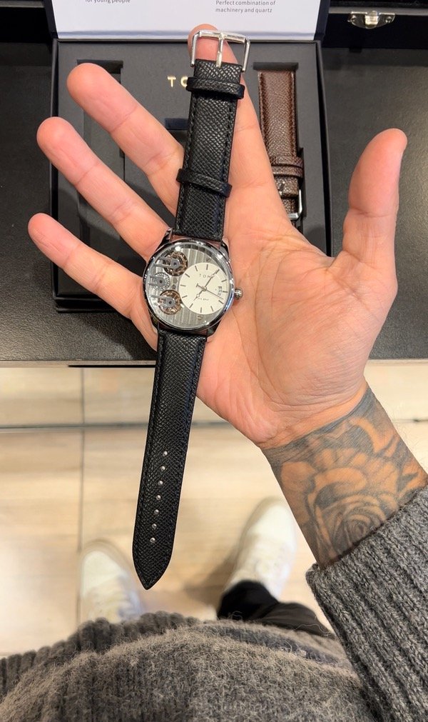 Producto - Reloj Tomi Luxury Black Silver