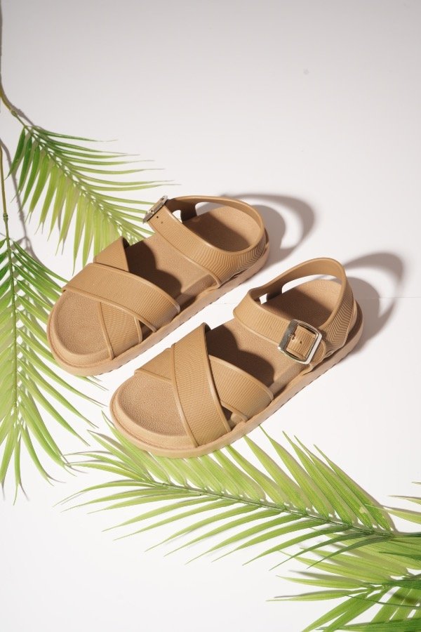 Producto - Sandalias Goma Odisea Beige