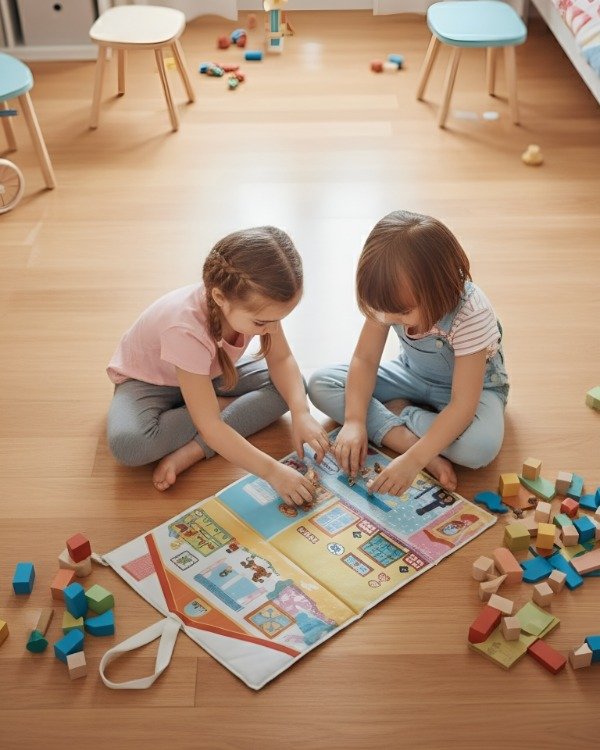 Producto - Plantilla enrollable casita de tres pisos