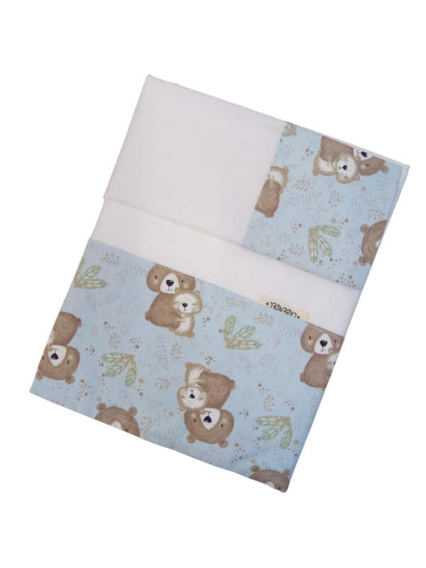 Producto - Sabanitas practicuna ositos celeste
