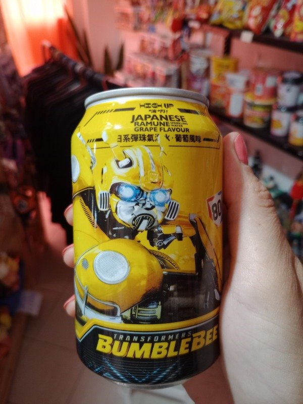 Producto - Gaseosa coleccionable Bumblebee